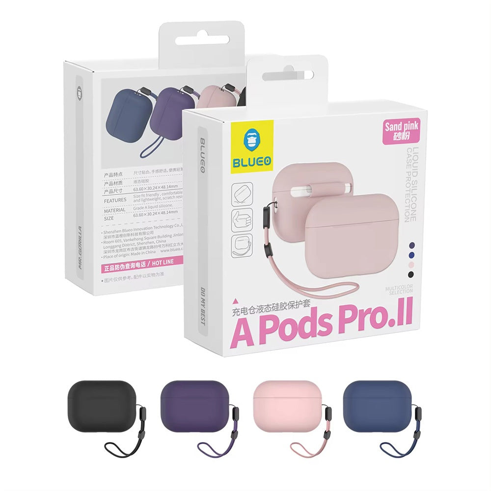Blueo Liquid hoesje voor Apple AirPods Pro 2, Roze