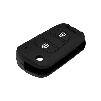 Techsuit Autosleutelhoes 2003.04 voor Hyundai Elantra / Kia Picanto, Zwart