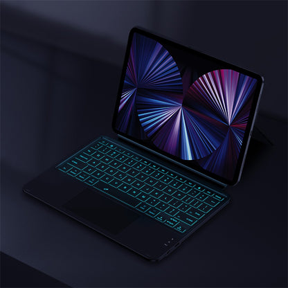 Hoes met Toetsenbord voor Apple iPad (2022), Baseus, Brilliance, Zwart