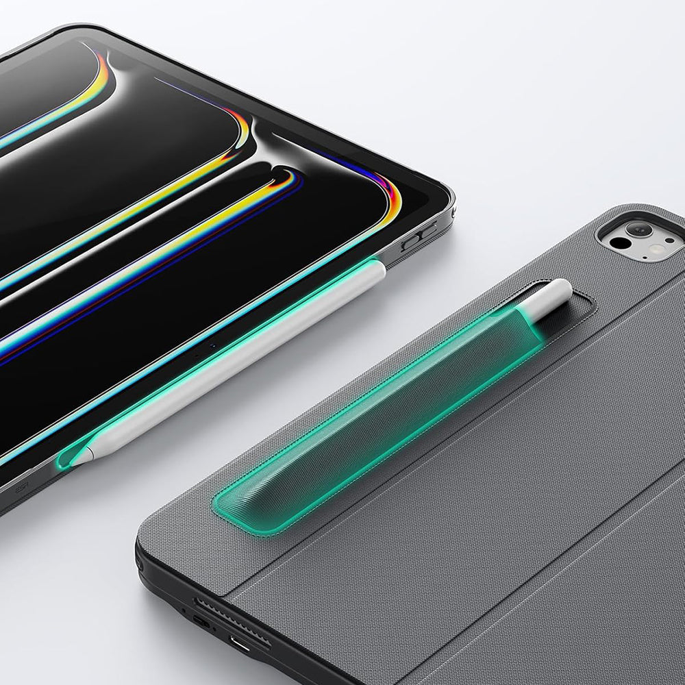 Hoes met Toetsenbord voor Apple iPad Air 13 (2025) / Air 13 (2024), ESR, Shift, Gri