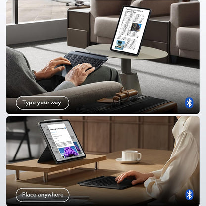 Hoes met Toetsenbord voor Apple iPad Pro 11 (2024), ESR, Shift, Gri