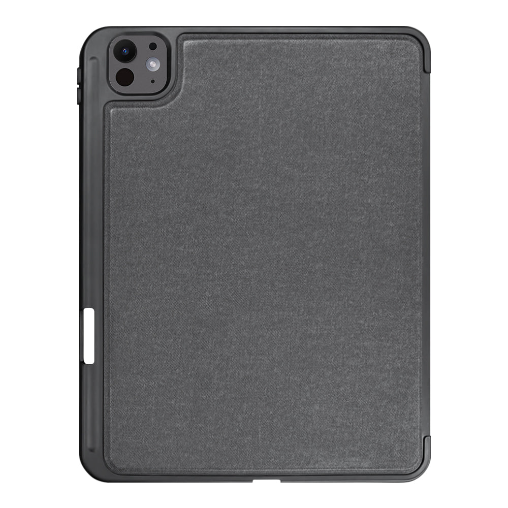 Hoes met Toetsenbord voor Apple iPad Pro 11 (2024), Techsuit, KeyTab Pro, Zwart
