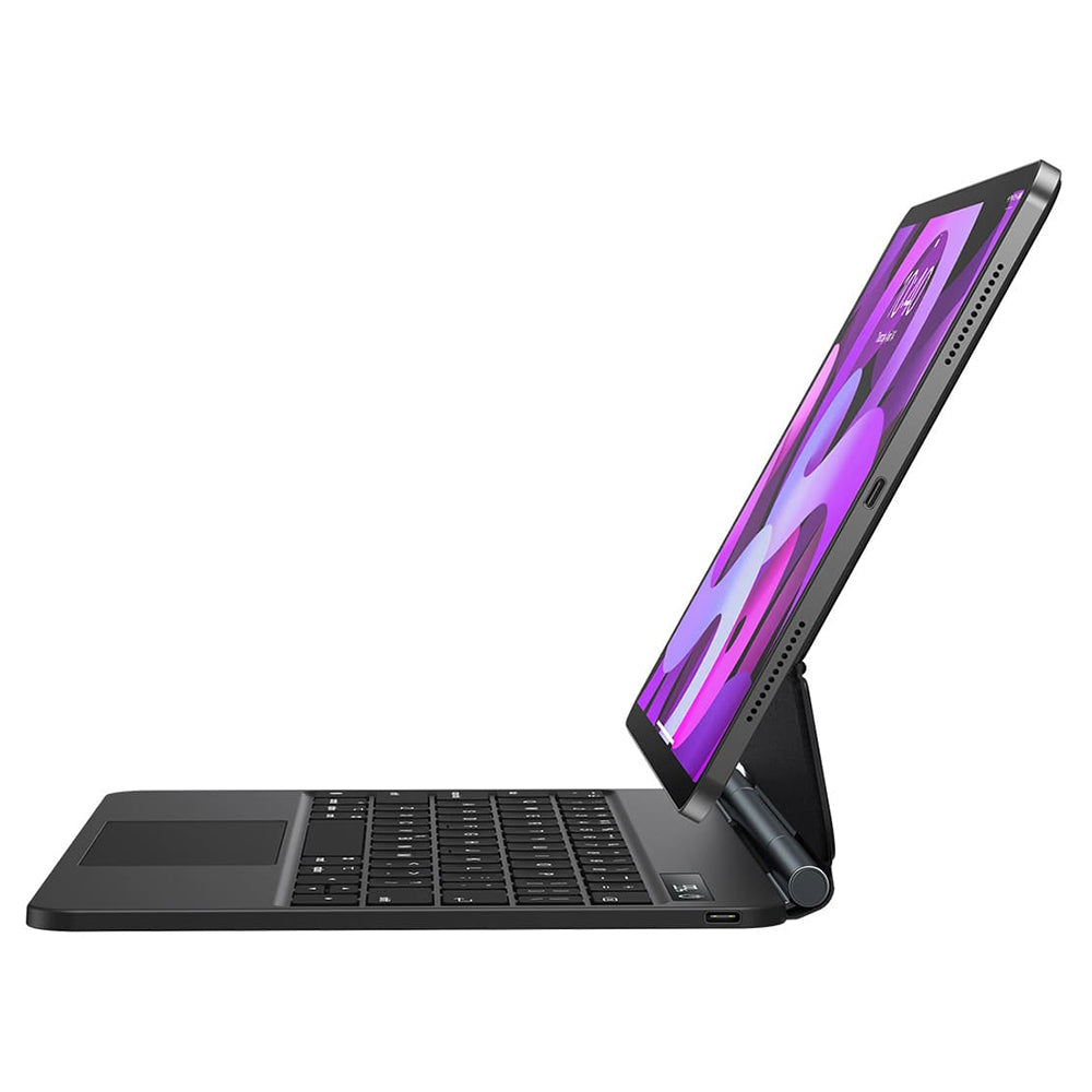 Hoes met Toetsenbord voor Apple iPad Pro 12.9 (2022) / Pro 12.9 (2021) / Pro 12.9 (2020) / Pro 12.9 (2018), Baseus, Brilliance, Gri