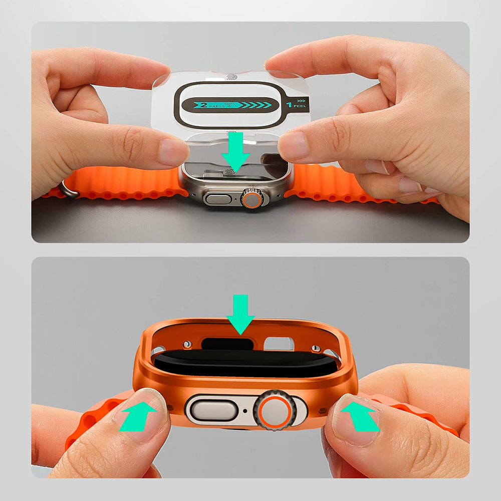 ESR Armorite hoes voor Apple Watch Ultra Series, Grijs