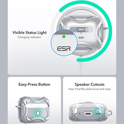 ESR Cyber hoes voor Apple AirPods Pro Series, Grijs
