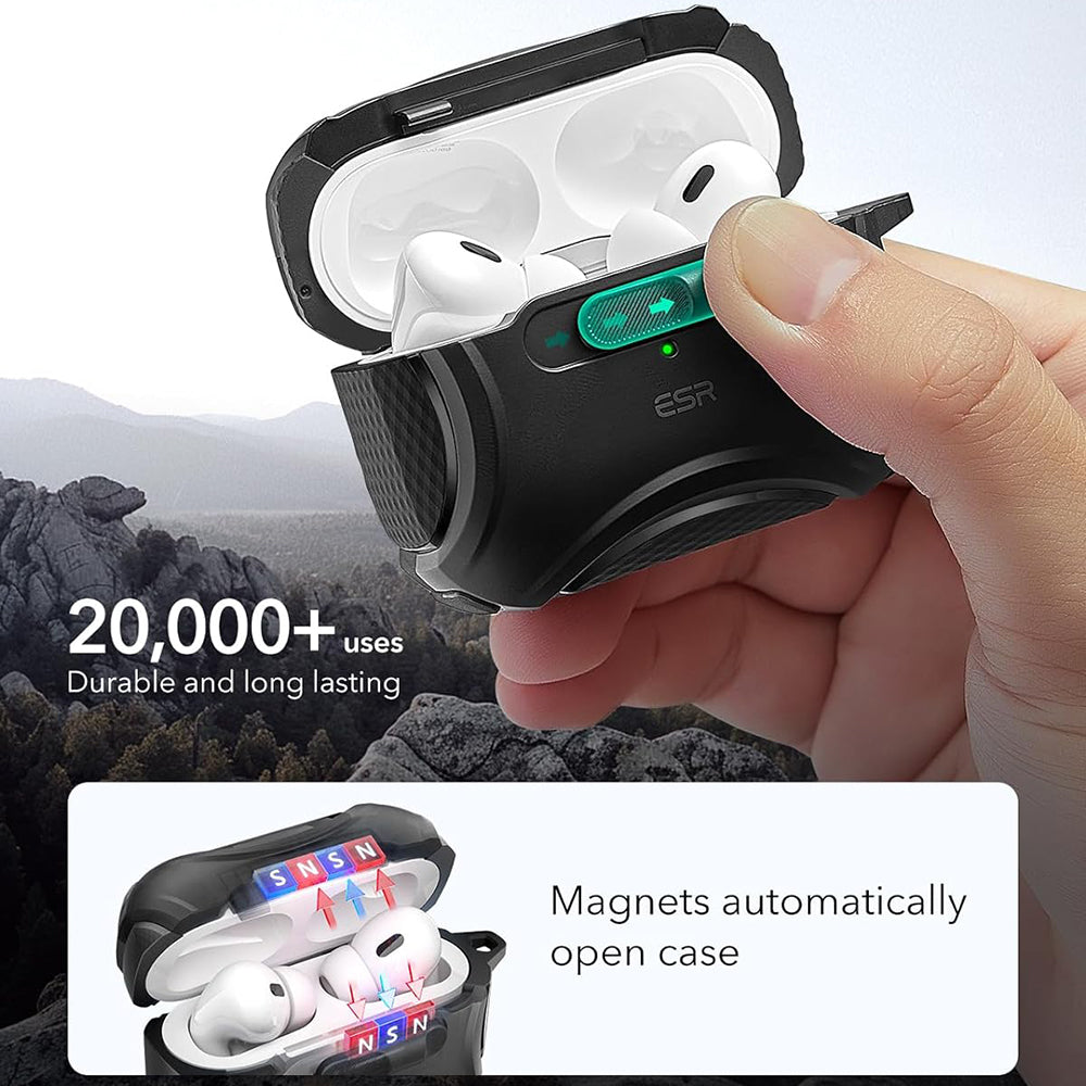 ESR Cyber hoes voor Apple AirPods Pro Series, Zwart