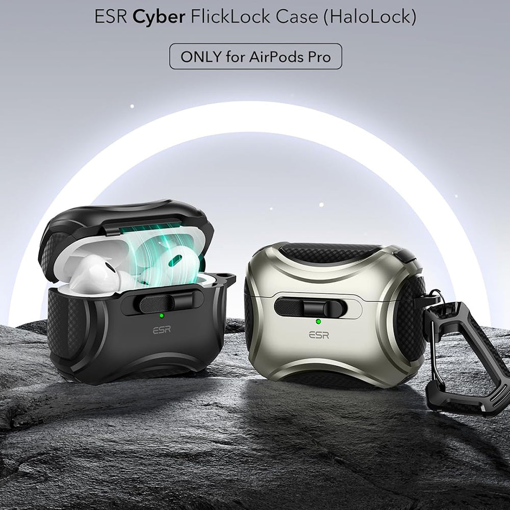 ESR Cyber hoes voor Apple AirPods Pro Series, Zwart