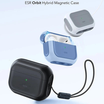 ESR Orbit Hybrid Case for Apple Airpods Pro 3, Black, Resealed