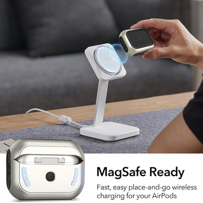 ESR Orbit Hybrid hoesje voor Apple AirPods 4, Wit