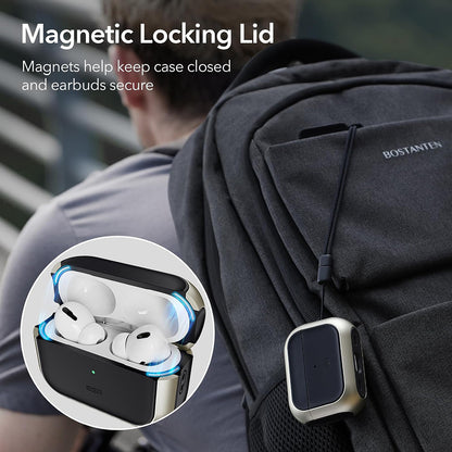 ESR Orbit Hybrid hoesje voor Apple AirPods 4, Wit