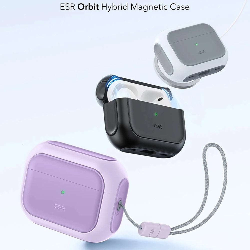 ESR Orbit Hybrid hoes voor Apple AirPods Pro 3, Paars