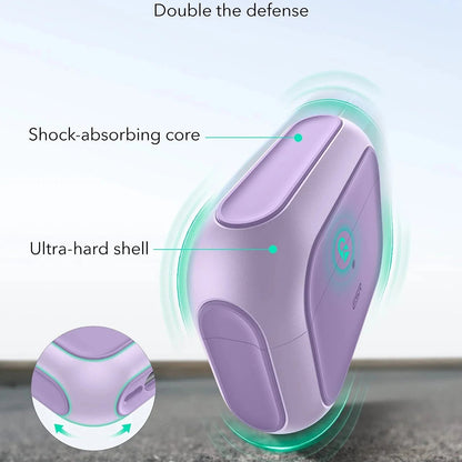 ESR Orbit Hybrid hoes voor Apple AirPods Pro 3, Paars