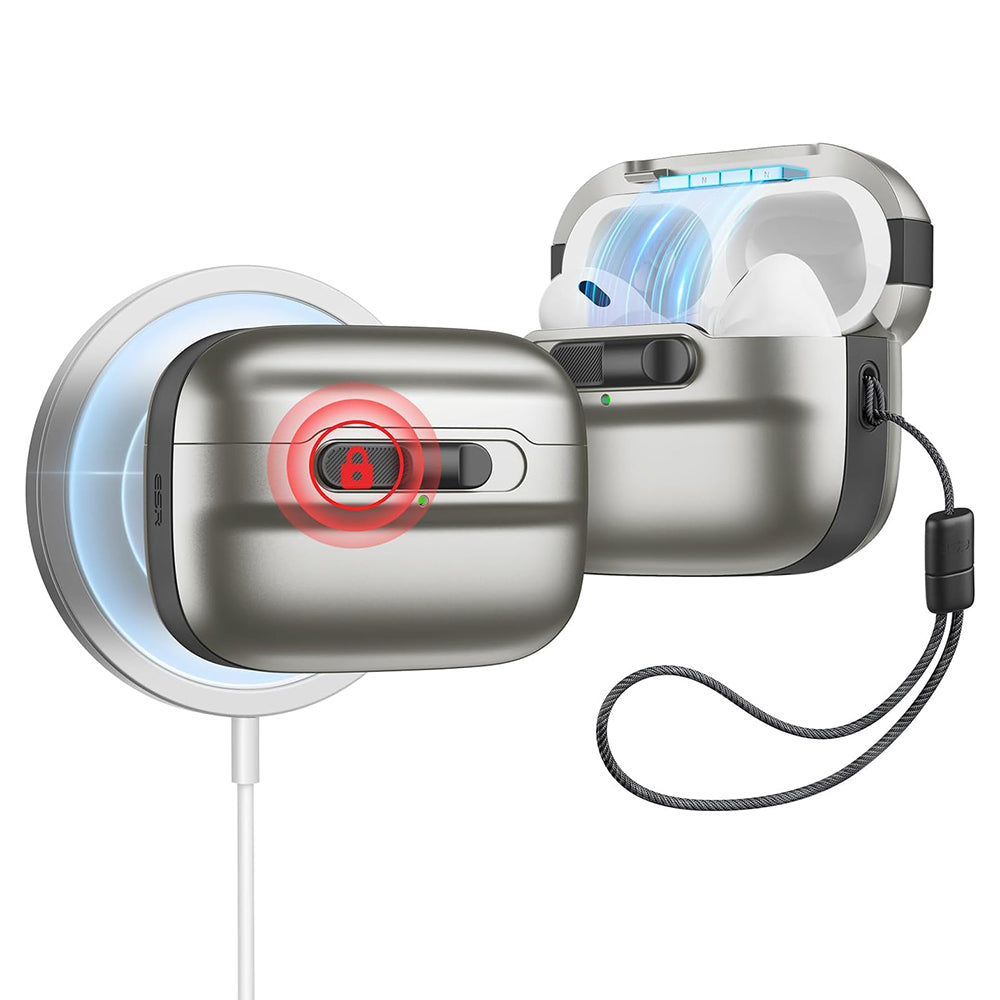 ESR Pulse hoes voor Apple AirPods Pro Series, Gri