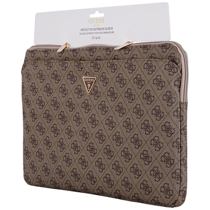 Guess 4G Triangle Logo hoes voor Laptop 14inch, Bruin