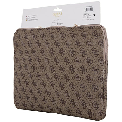 Guess 4G Triangle Logo hoes voor Laptop 14inch, Bruin