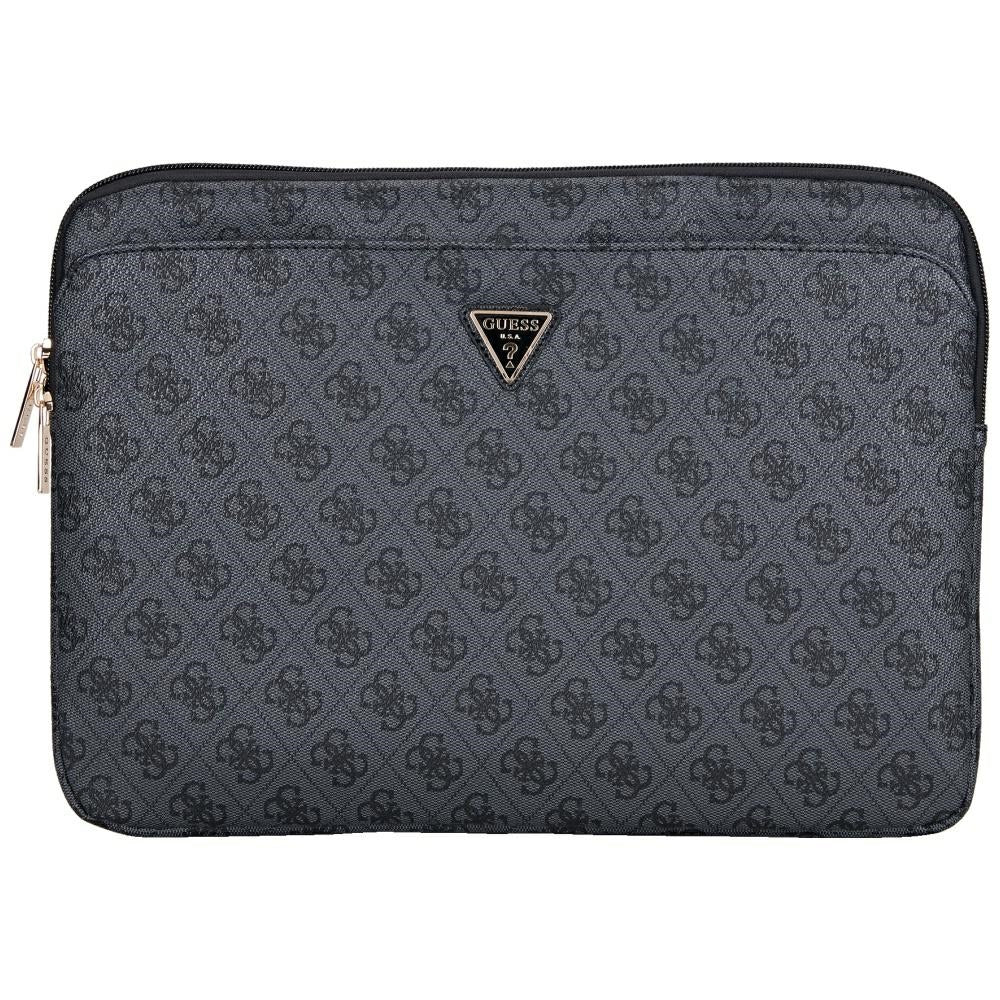 Guess 4G Triangle Logo hoes voor 14 inch laptop, Zwart