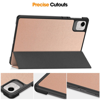 Hoes voor Honor Pad X9a / X9 / X8 Pro, Techsuit, FoldPro, Roze Goud