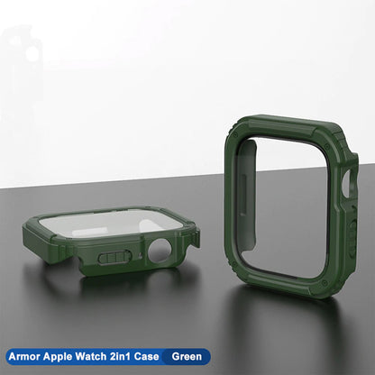 Lito Armor 360 hoesje voor Apple Watch 38mm Series, Groen