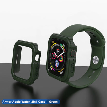 Lito Armor 360 hoes voor Apple Watch 42mm Series, Groen