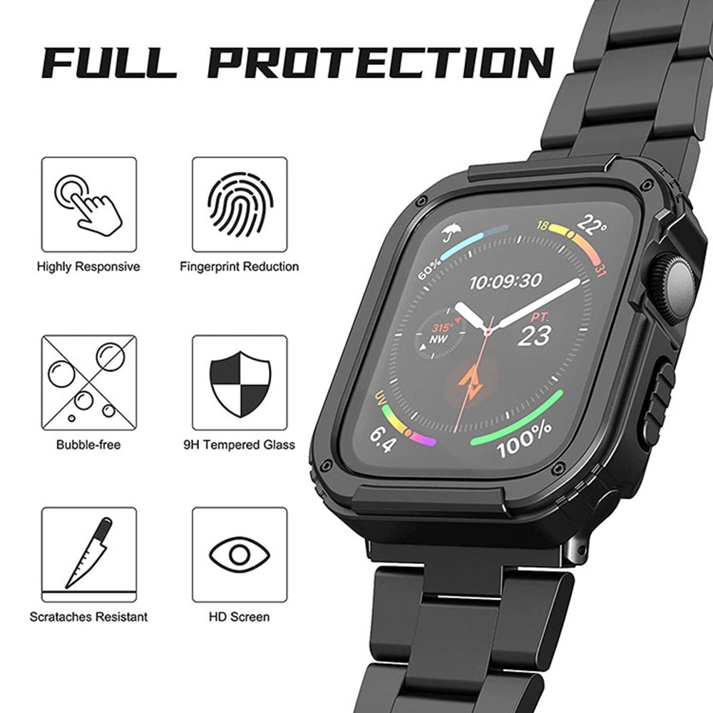 Lito Armor 360 hoes voor Apple Watch 42mm Series, Groen