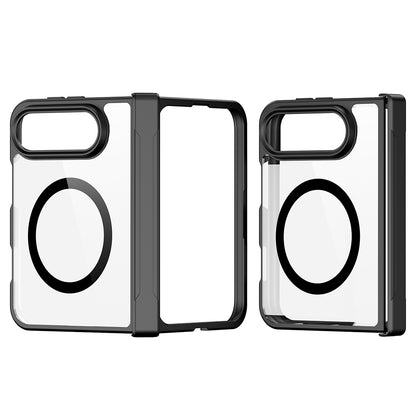 MagSafe Case with Hinge Protection for Apple iPhone Duo, DUX DUCIS, Aimo, Black