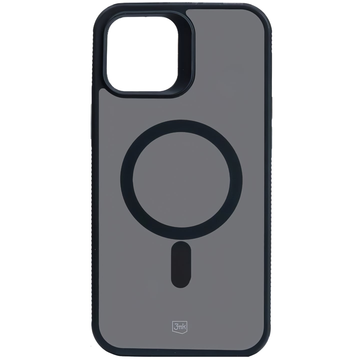 MagSafe-hoesje voor Apple iPhone 12 / 12 Pro, 3MK, Smoke MagCase, Zwart