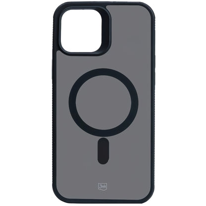 MagSafe-hoesje voor Apple iPhone 12 / 12 Pro, 3MK, Smoke MagCase, Zwart