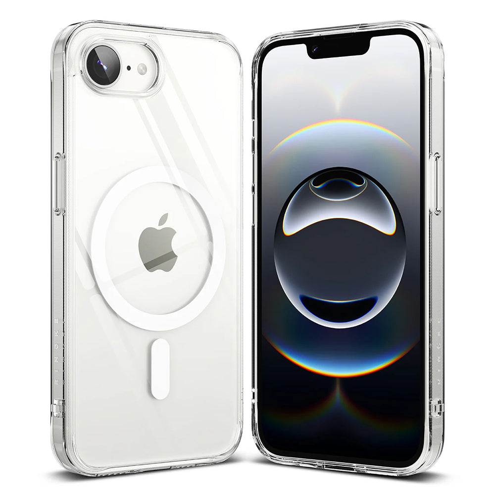 MagSafe Case for Apple iPhone 16e, Ringke, Fusion, Transparent