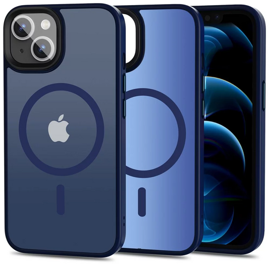 MagSafe hoes voor Apple iPhone 13, Tech-Protect, Magmat, Marineblauw