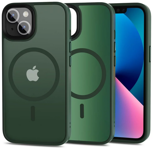 MagSafe hoes voor Apple iPhone 13, Tech-Protect, Magmat, Groen