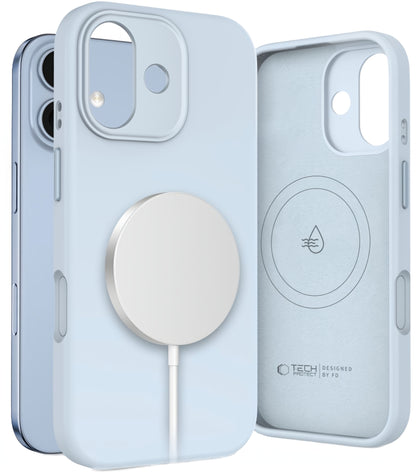 MagSafe hoesje voor Apple iPhone 17, Tech-Protect, Uniq, Blauw