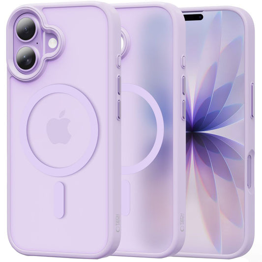 MagSafe hoes voor Apple iPhone 17, Tech-Protect, Magmat, Mat Paars