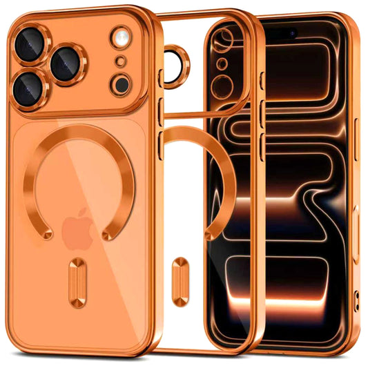 MagSafe hoesje voor Apple iPhone 17 Pro Max, Tech-Protect, Magflex, Oranje