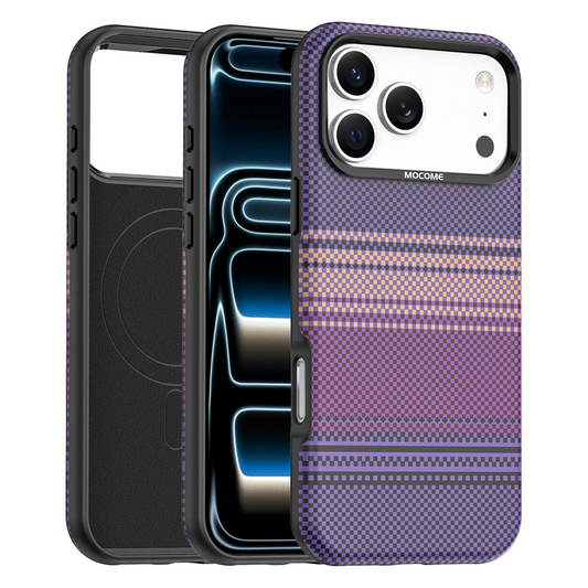 MagSafe-hoesje voor Apple iPhone 17 Pro, OEM, Gradient Rainbow, Paars