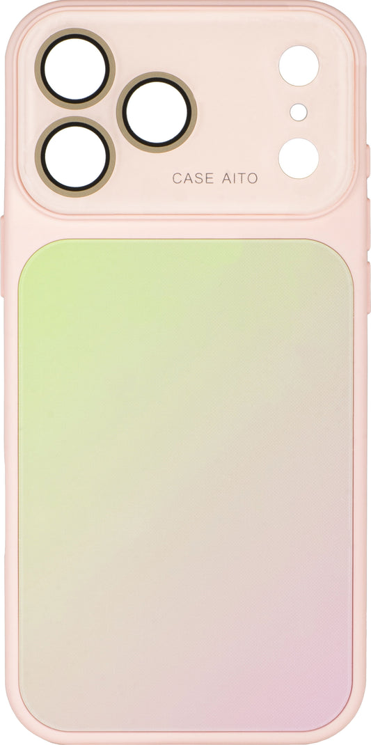 MagSafe-hoesje voor Apple iPhone 17 Pro Max, OEM, Gradient, Roze Groen
