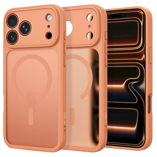 MagSafe-hoes voor Apple iPhone 18 Pro / 17 Pro, Tech-Protect, BasicMag, Mat Oranje