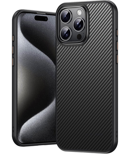 MagSafe-hoesje voor Apple iPhone 16 Pro, OEM, Carbon, Zwart