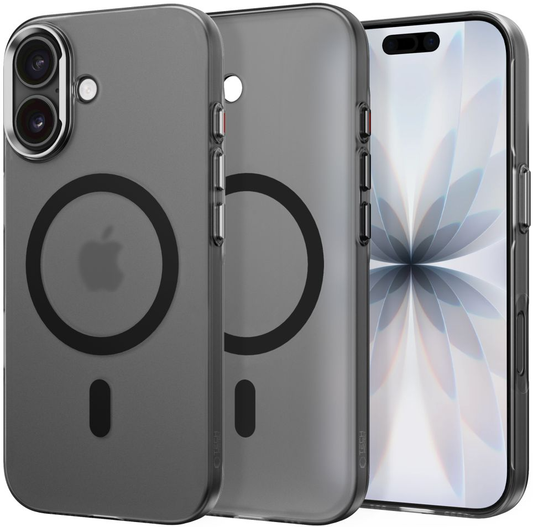 MagSafe-hoesje voor Apple iPhone 17, Tech-Protect, MagZero, Mat Zwart
