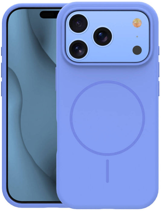 MagSafe-hoesje voor Apple iPhone 18 Pro / 17 Pro, OEM, Silicone Thin, Blauw