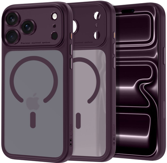 MagSafe-hoes voor Apple iPhone 18 Pro Max / 17 Pro Max, Tech-Protect, MagPeak CC, Mat Bessenrood