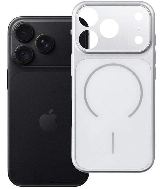 MagSafe-hoesje voor Apple iPhone 18 Pro / 17 Pro, OEM, Make 18, zilverkleurig