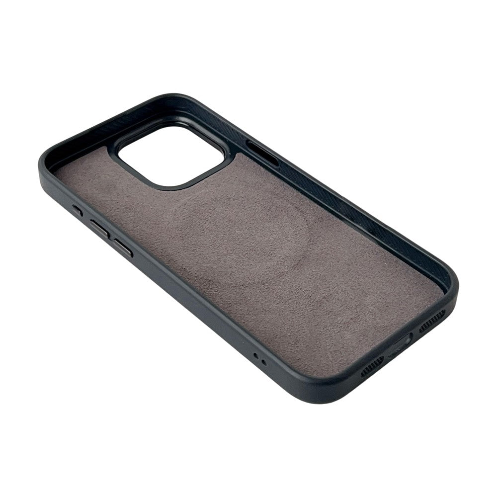 MagSafe-hoes voor Apple iPhone 14 Pro Max, OEM, Ronde Scherm Smart E-Ink, Zwart