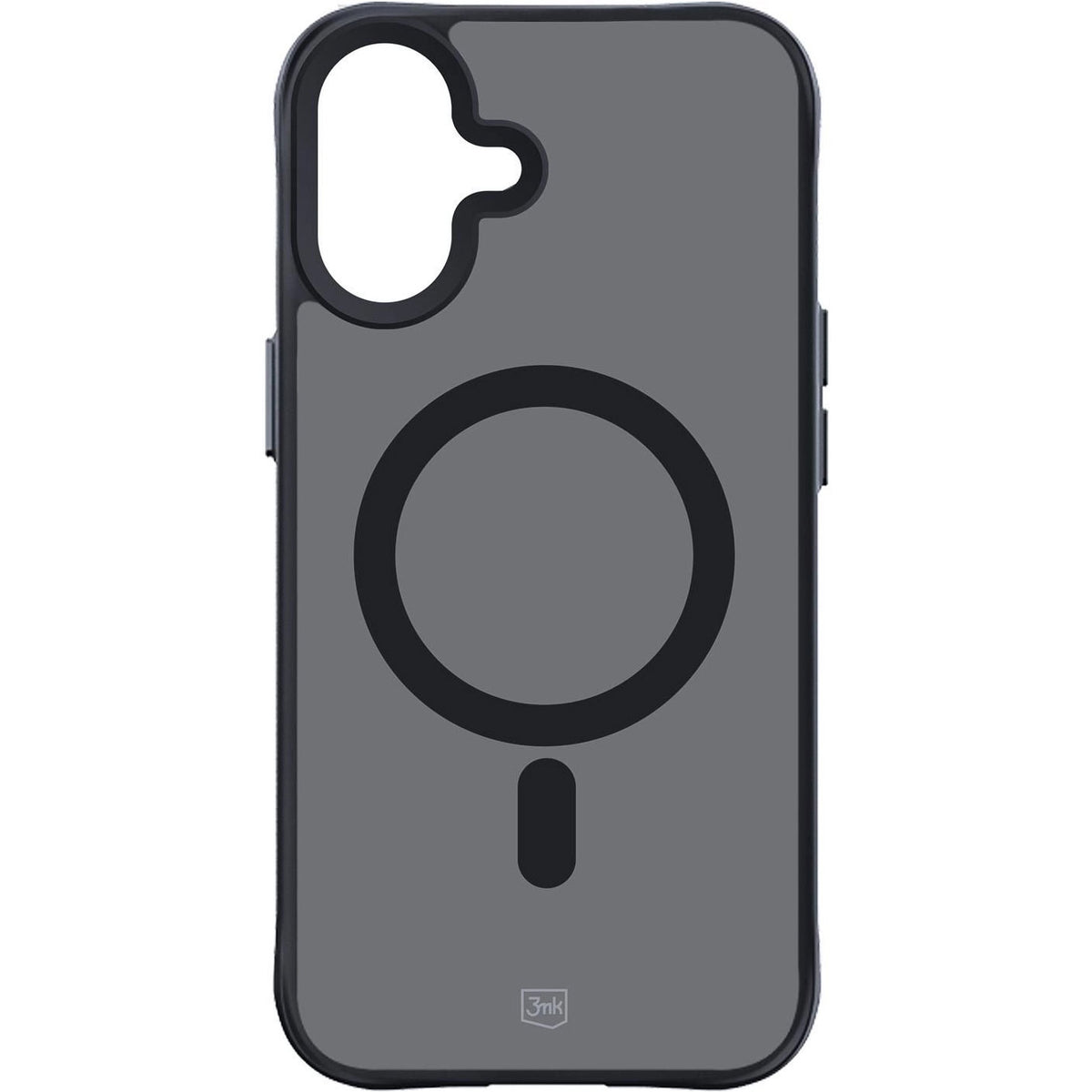 MagSafe-hoesje voor Apple iPhone 16, 3MK, Smoke MagCase, Zwart