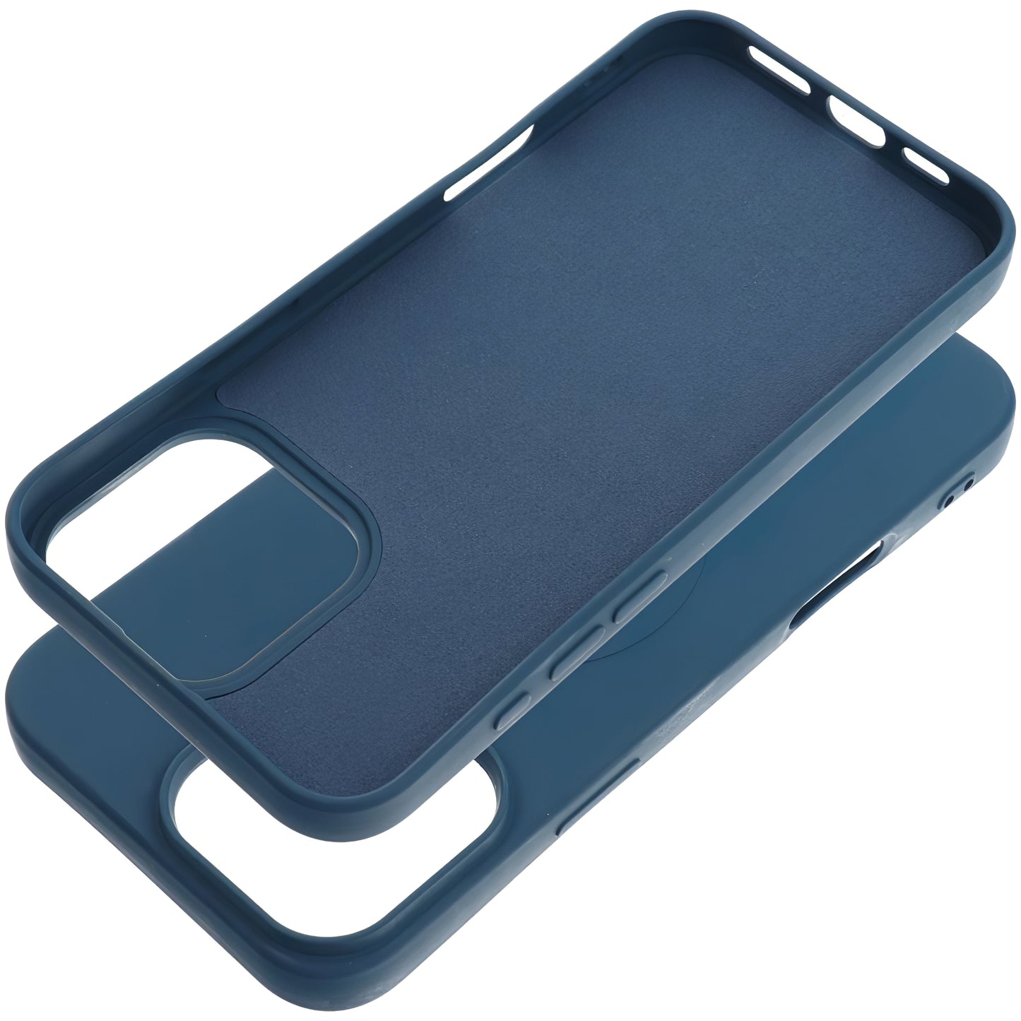 MagSafe-hoes voor Apple iPhone 16 Pro Max, OEM, Silicone Mag (Grote Opening), Blauw
