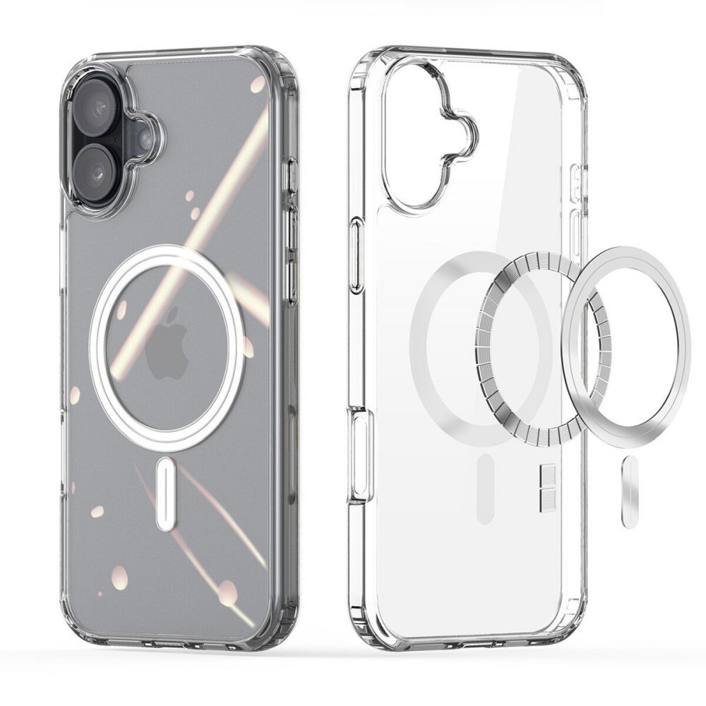 MagSafe hoesje voor Apple iPhone 16 Plus, DUX DUCIS, Clin, Transparant