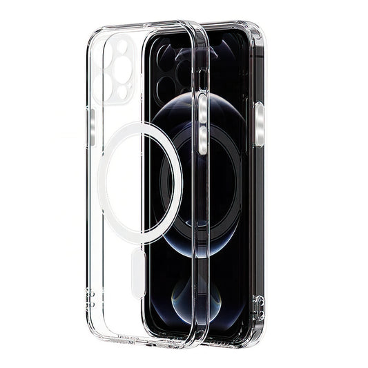 MagSafe-hoes voor Apple iPhone 16 Pro, OEM, Clear met camerabescherming, transparant