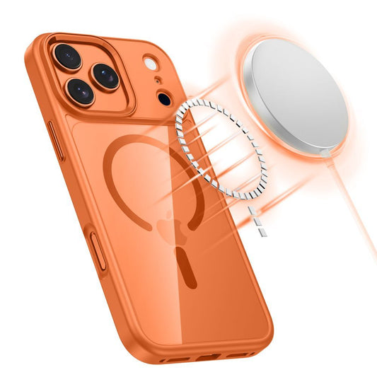 MagSafe Case for Apple iPhone 17 Pro, Tech-Protect, Magmat, Orange