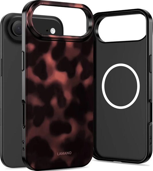 MagSafe hoesje voor Apple iPhone 17 Air, Tech-Protect, Lamano Panther, Zwart