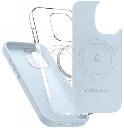 MagSafe hoesje voor Apple iPhone 17, Tech-Protect, Uniq, Blauw