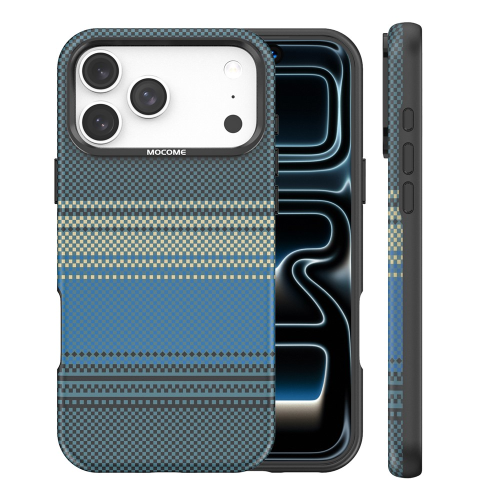 MagSafe-hoesje voor Apple iPhone 17 Pro, OEM, Gradient Rainbow, Marineblauw